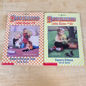 Babysitters Little Sister #4 & #30 by Ann M. Martin